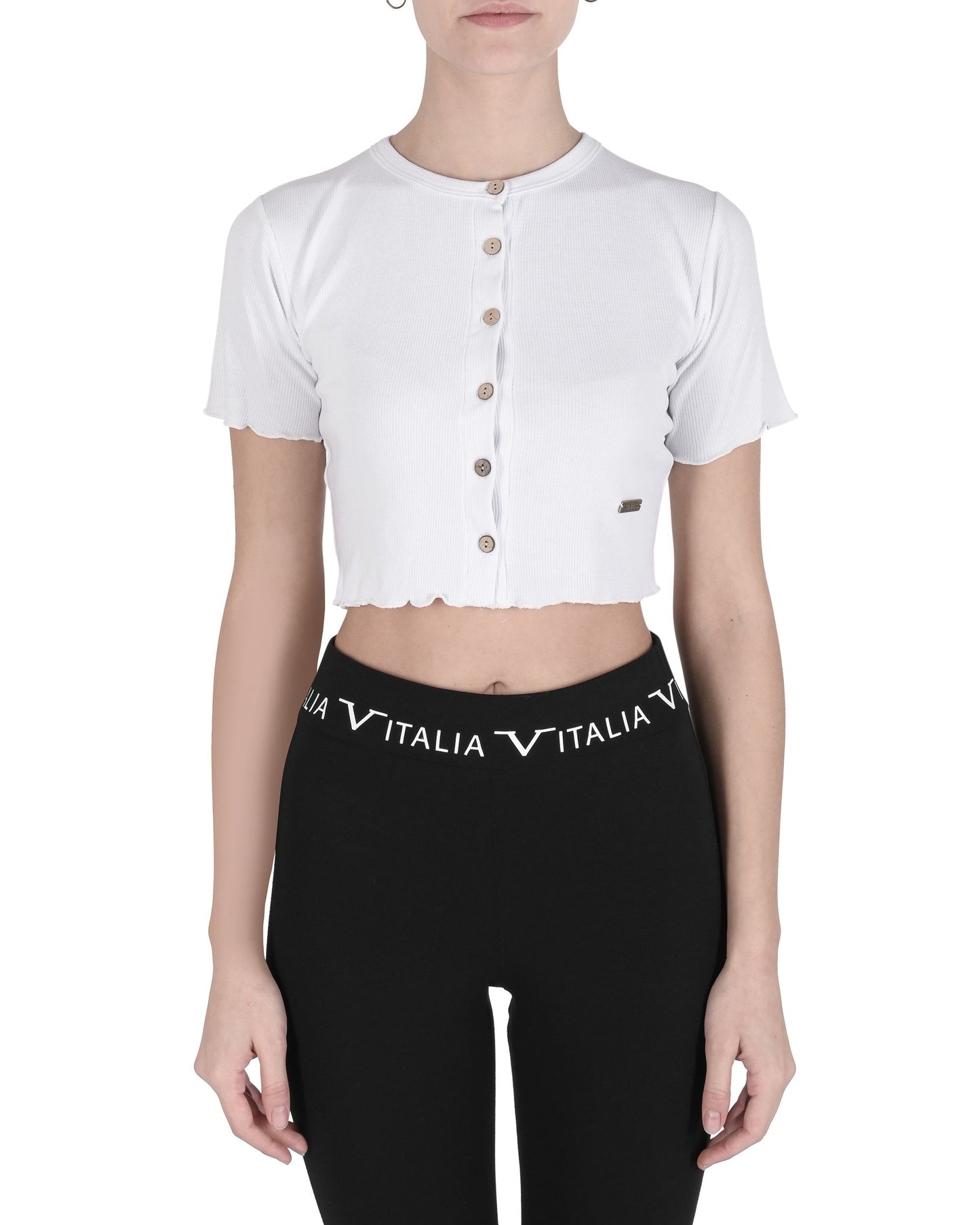 19V69 Italia Womens Top ALISIA WHITE