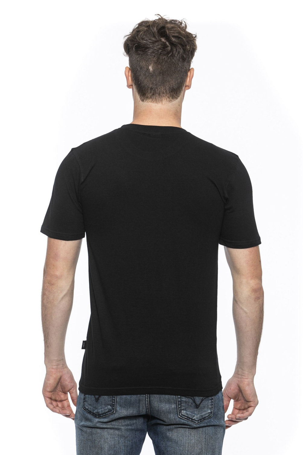 19V69 Italia Mens T-Shirt Black MIKE BLACK