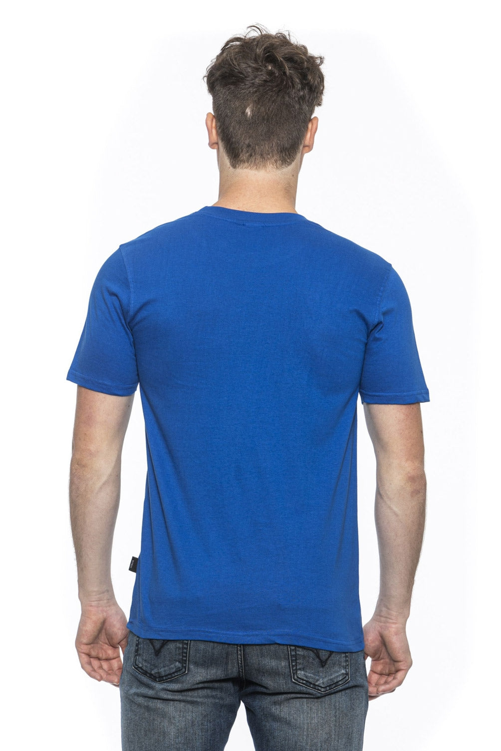 19V69 Italia Mens T-Shirt Blue ERIC ROYAL BLUE
