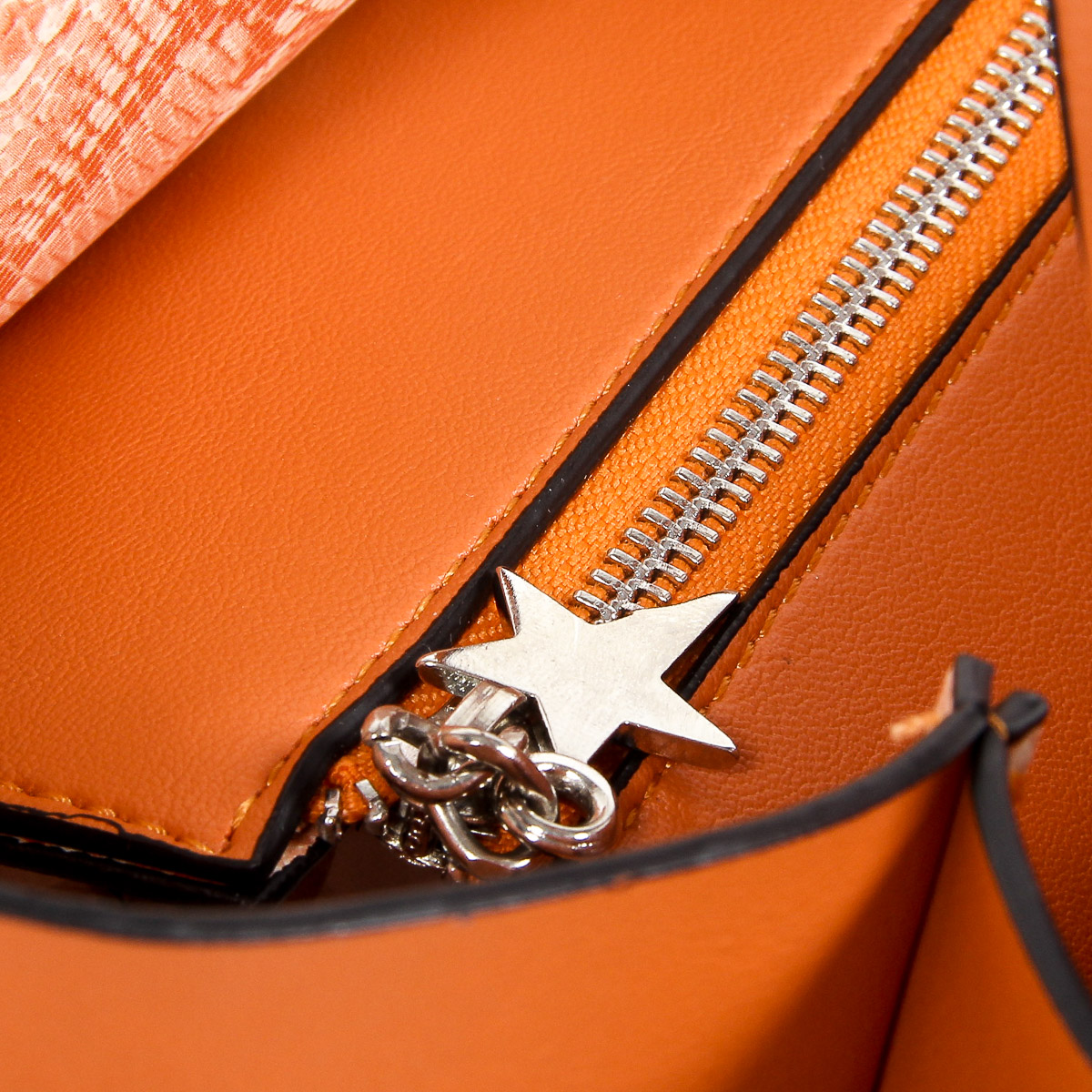 Andrew Charles Womens Handbag Orange MARISSA