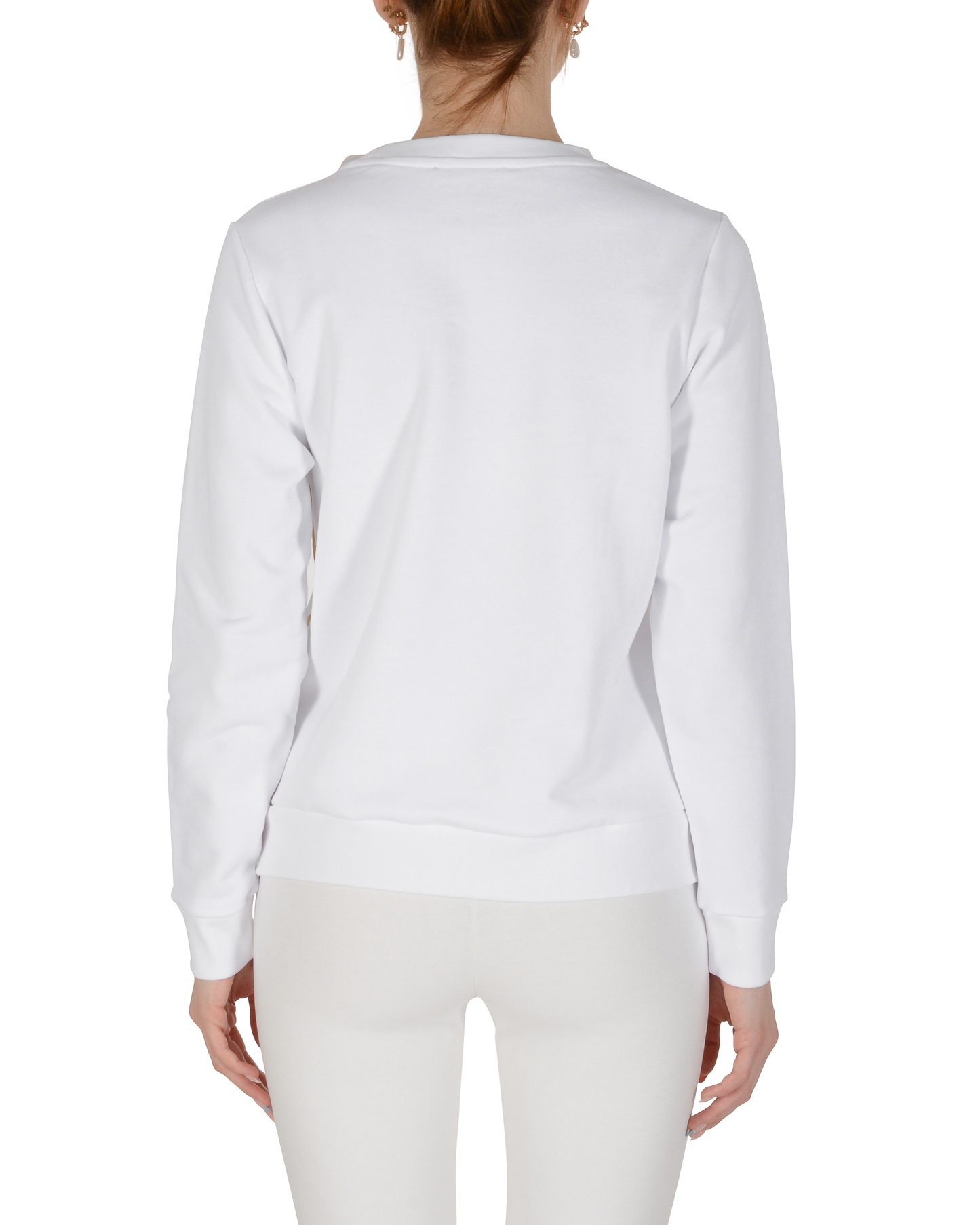 19V69 Italia Womens Sweatshirt White STEFFIE WHITE