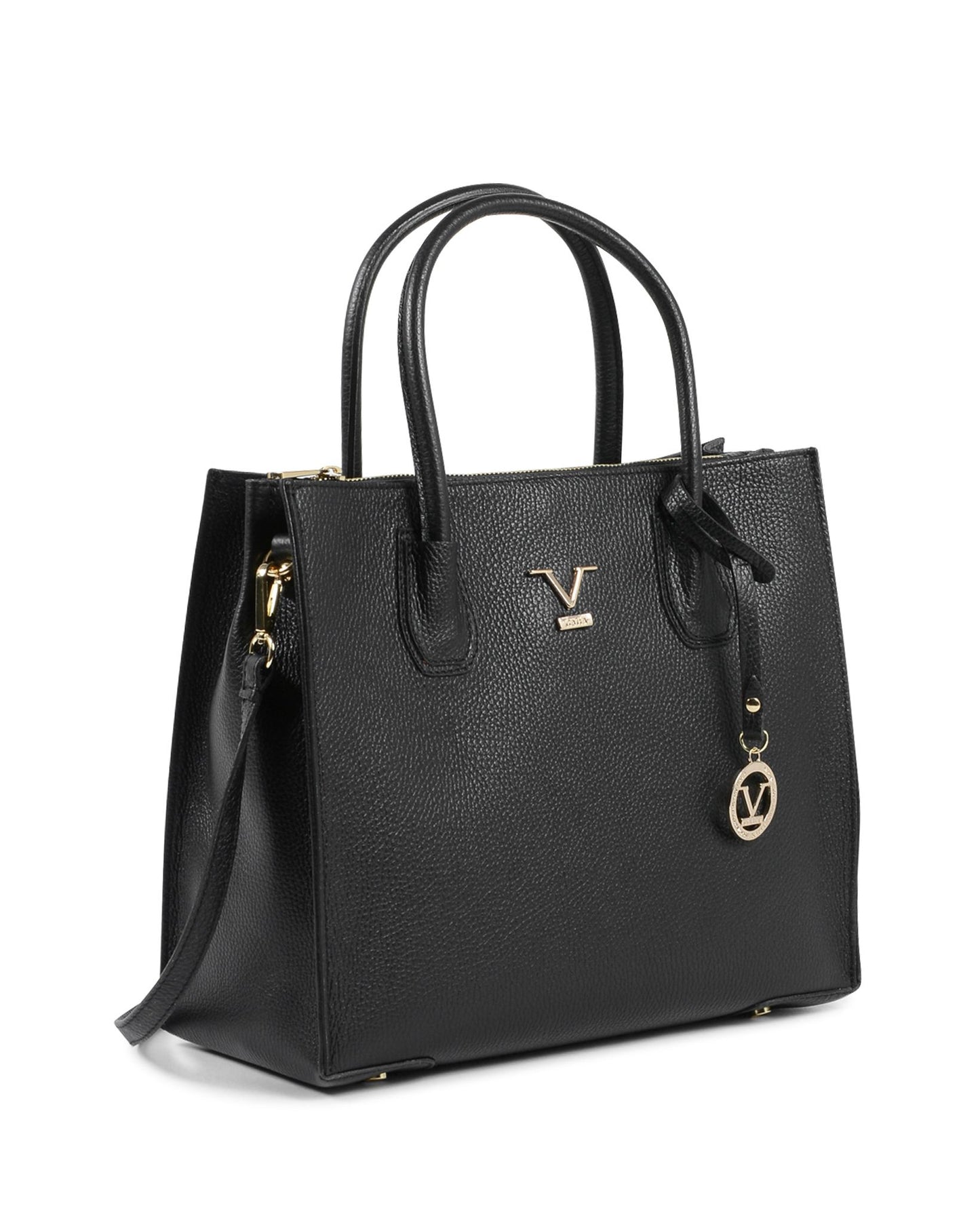V Italia Womens Shoulder Bag Black BE10275 52 DOLLARO NERO