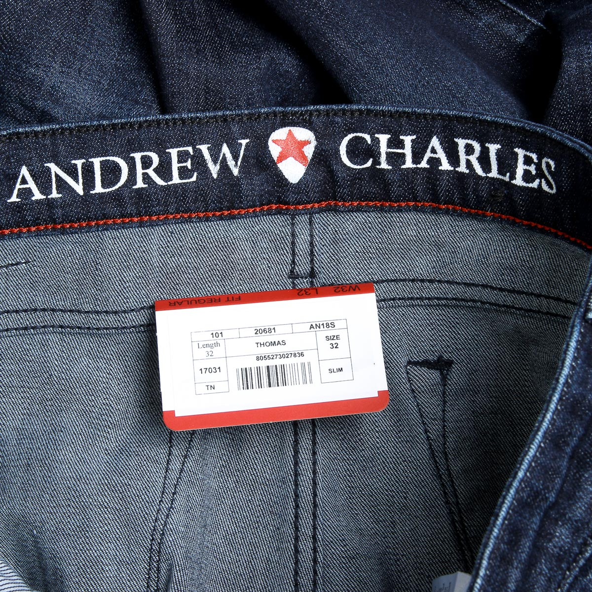 Andrew Charles Mens Jeans Denim THOMAS