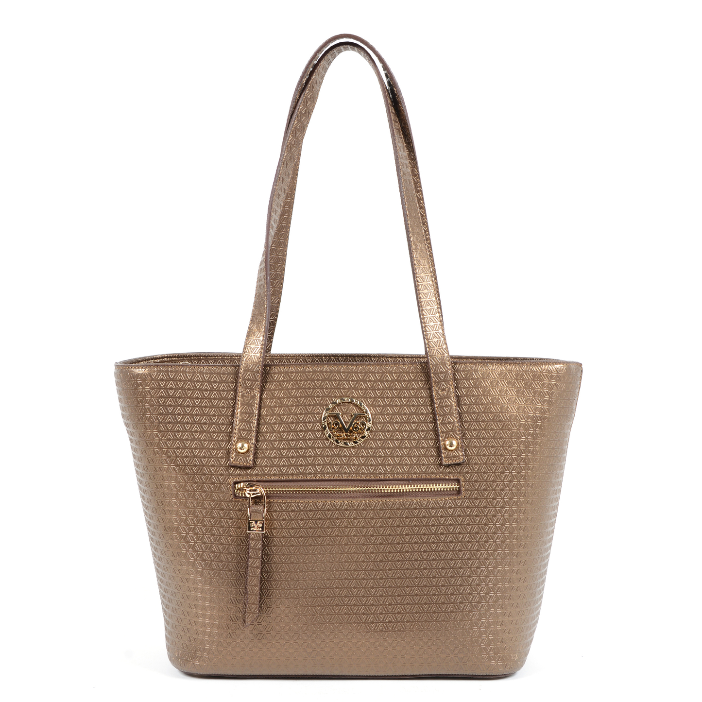 19V69 Italia Womens Handbag Bronze 2410 BRONZE