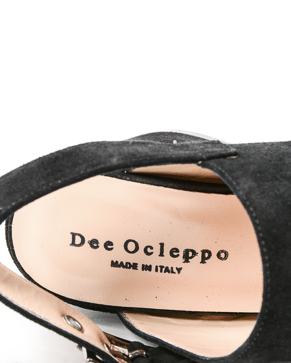 Dee Ocleppo Womens Sandal B3061DO VELOUR NERO