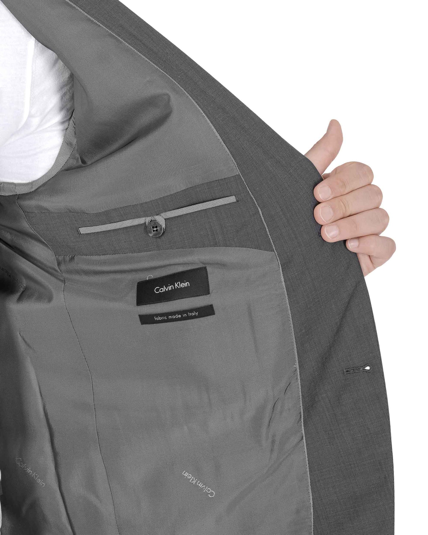 Calvin Klein Mens Blazer Grey K1EK101237657