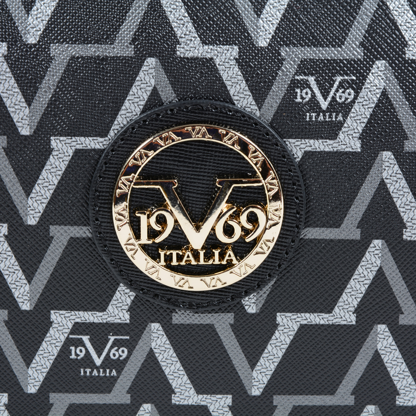 19V69 Italia Womens Handbag Black 3659 BLACK
