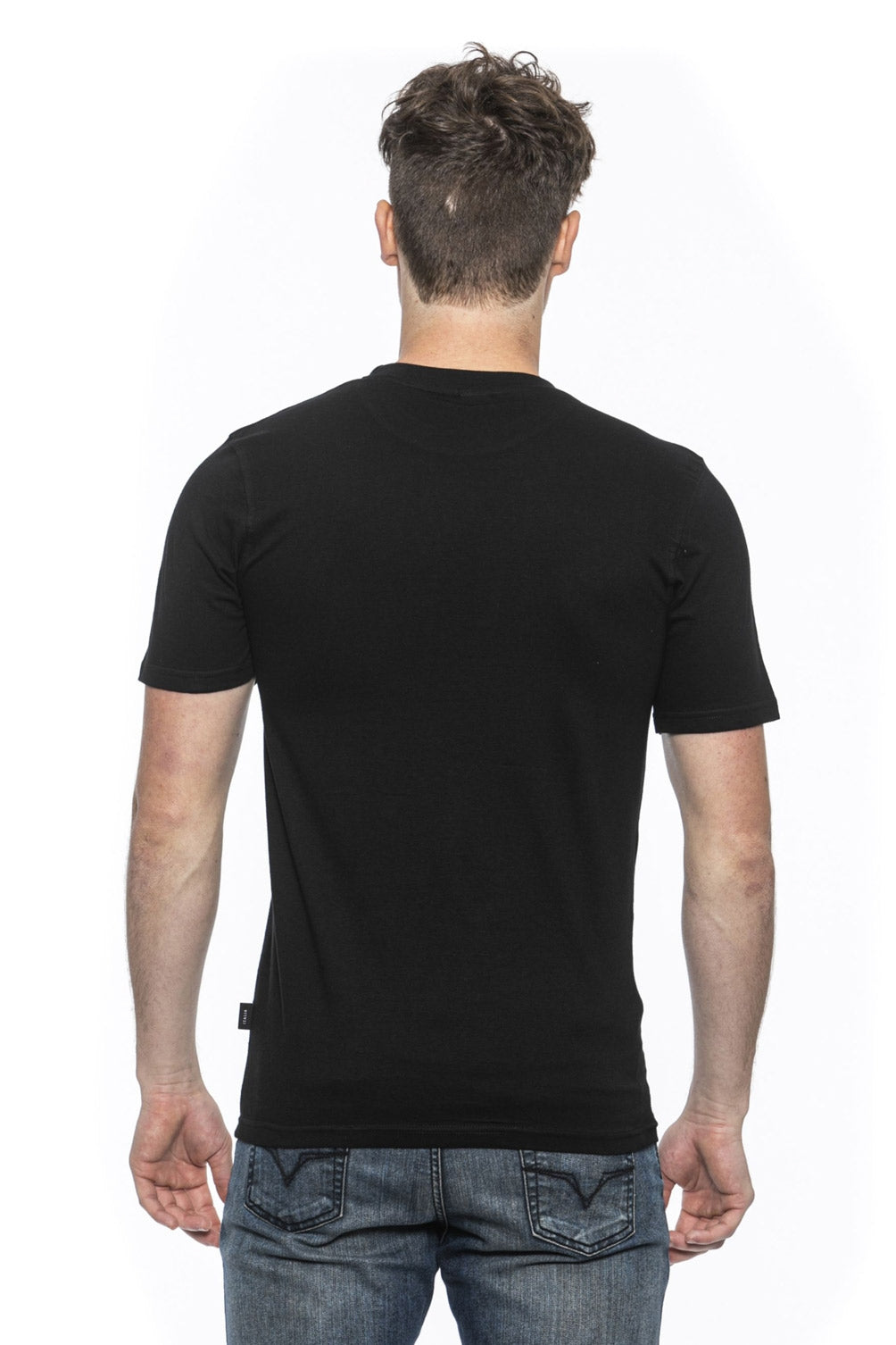 19V69 Italia Mens T-Shirt Black RAYAN BLACK