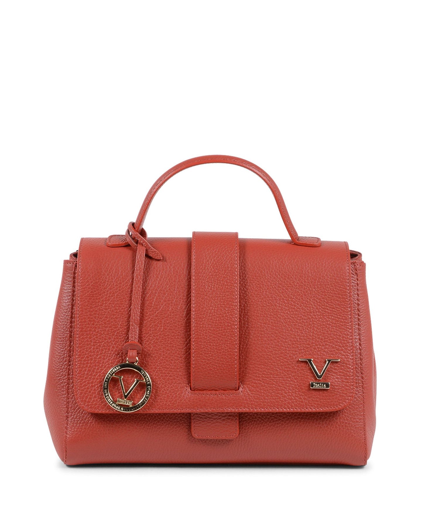 V Italia Womens Handbag Red BC10280 52 DOLLARO ROSSO