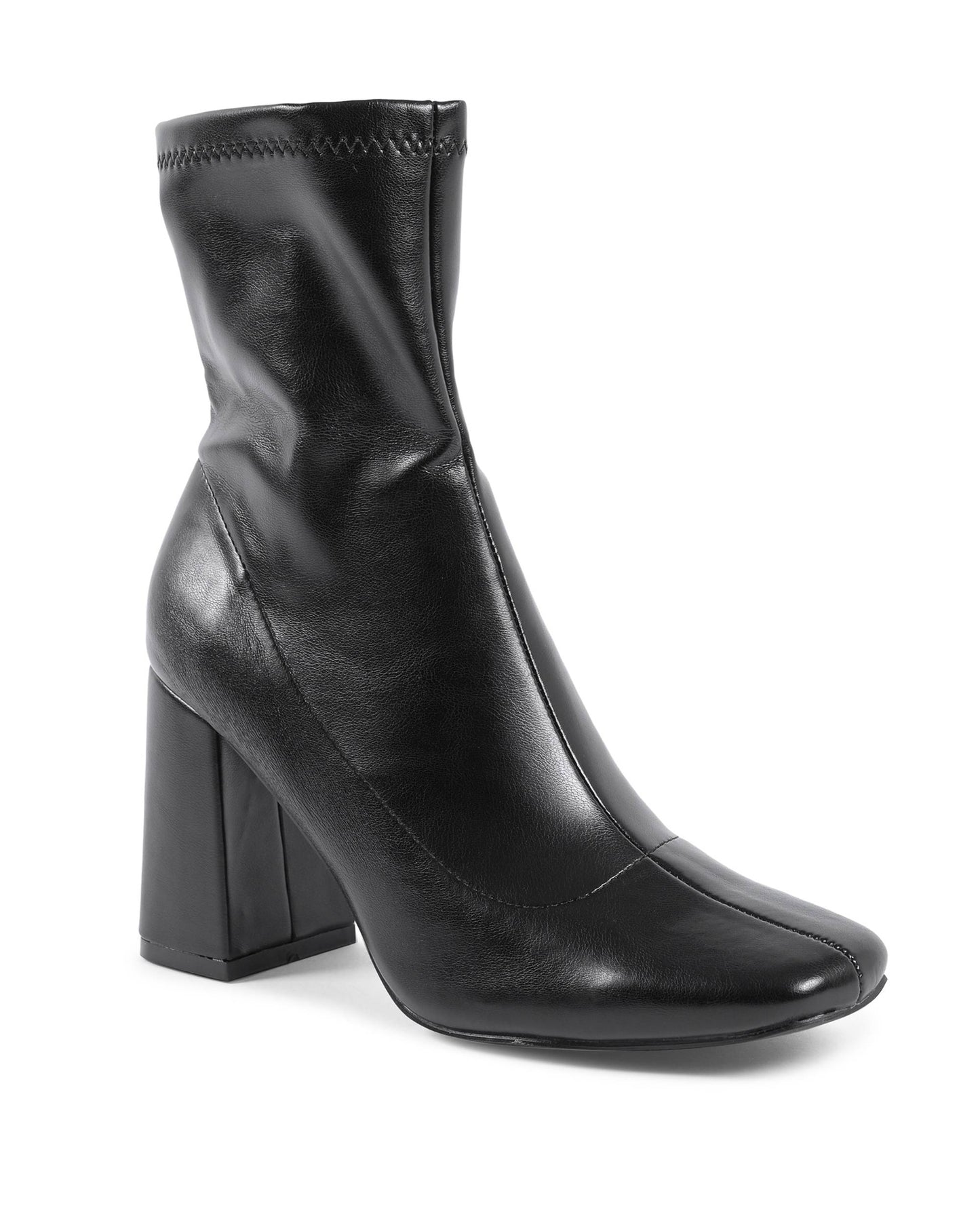 19V69 Italia Womens Ankle Boot Black HF003 NERO