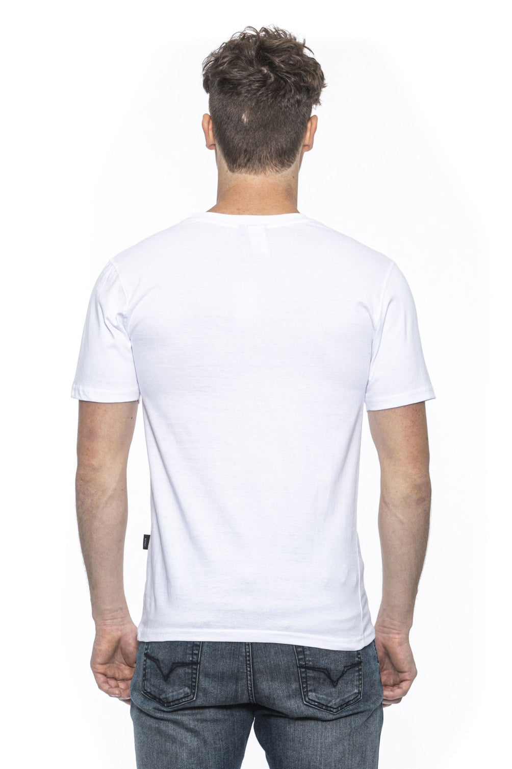 19V69 Italia Mens T-Shirt White TROY WHITE