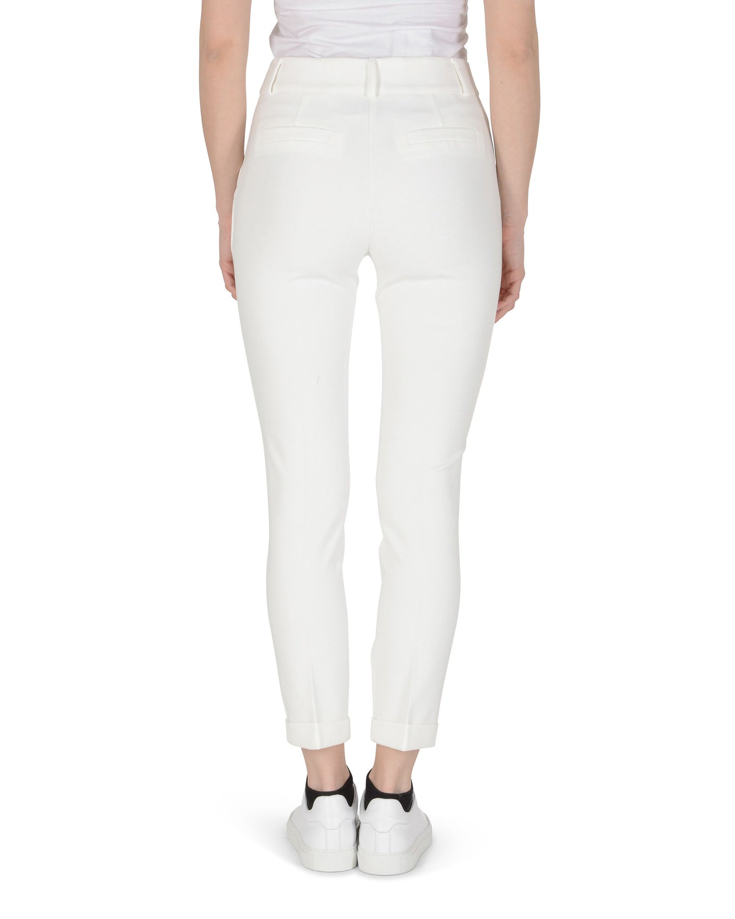 19V69 Italia Womens Trousers White LEA PR WHITE