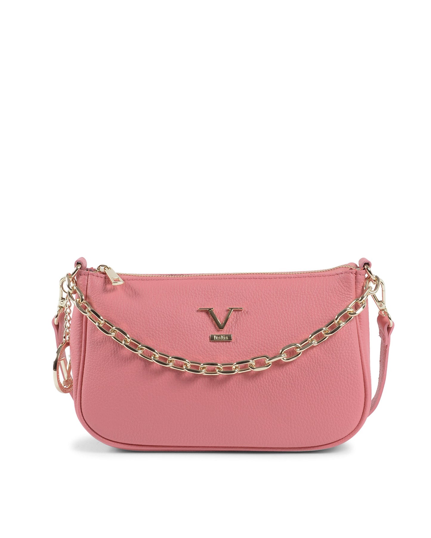V Italia Womens Handbag Pink VE1735-G DOLLARO ROSA BABY