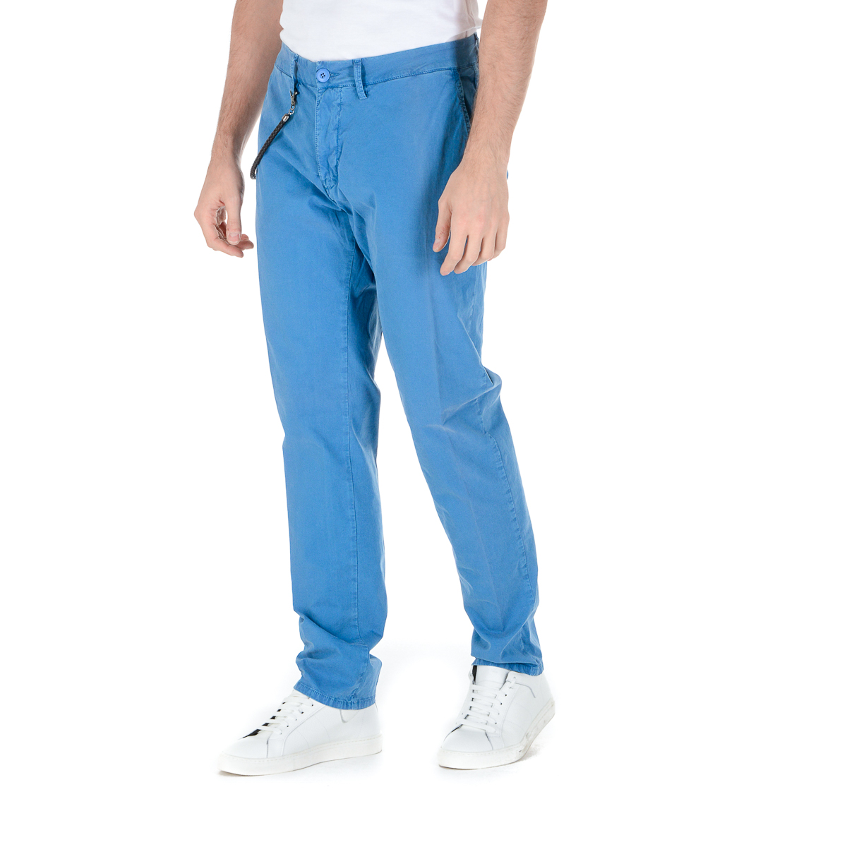 Modfitters Mens Pants Light Blue COMFORT MASSAUA
