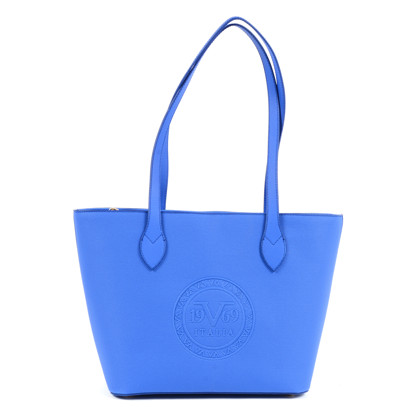 V Italia Womens Handbag Blue 3301 SAKS BLUE